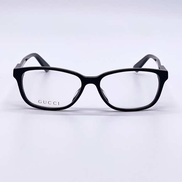 NEW GUCCI GG0493OA 001 BLACK WOMEN’S EYEGLASSES - Picture 3 of 7